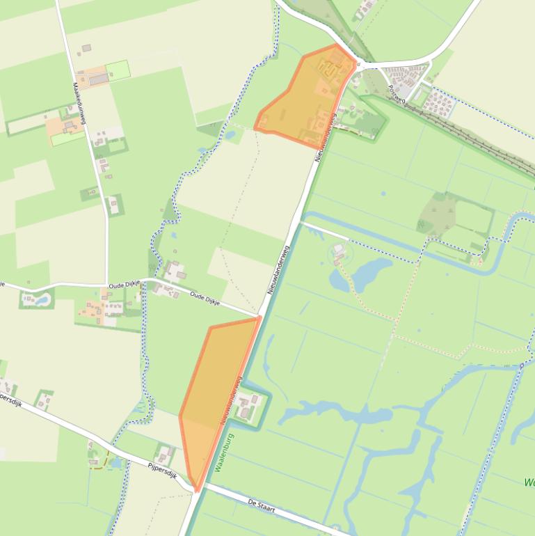 Kaart van postcodegebied 1793ES.