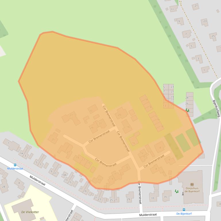 Kaart van postcodegebied 1794AX.