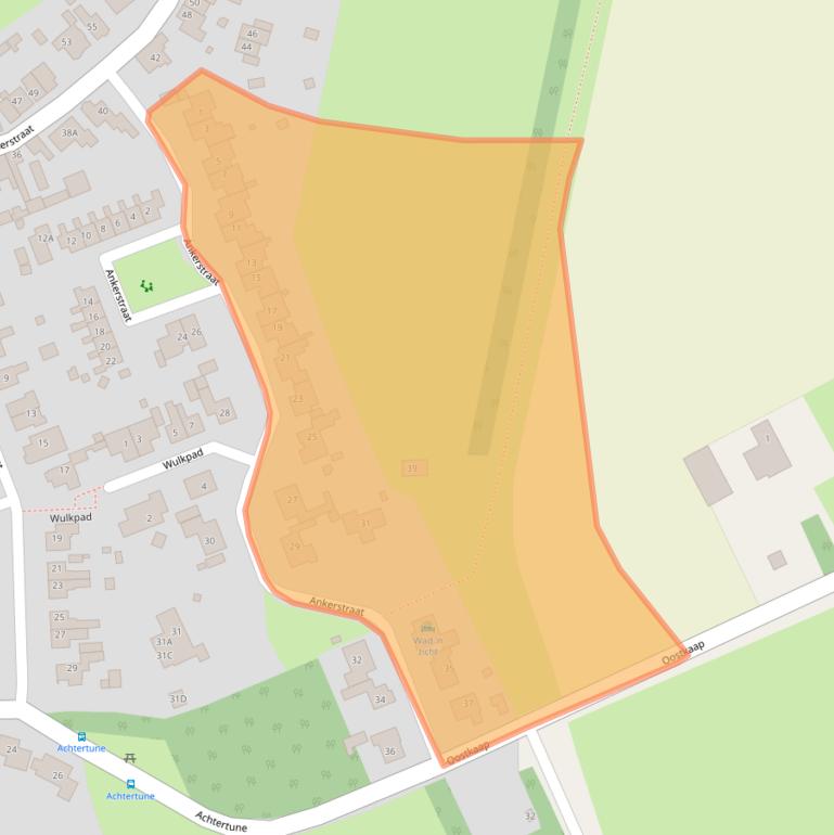 Kaart van postcodegebied 1794BH.