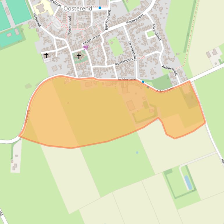 Kaart van postcodegebied 1794BM.