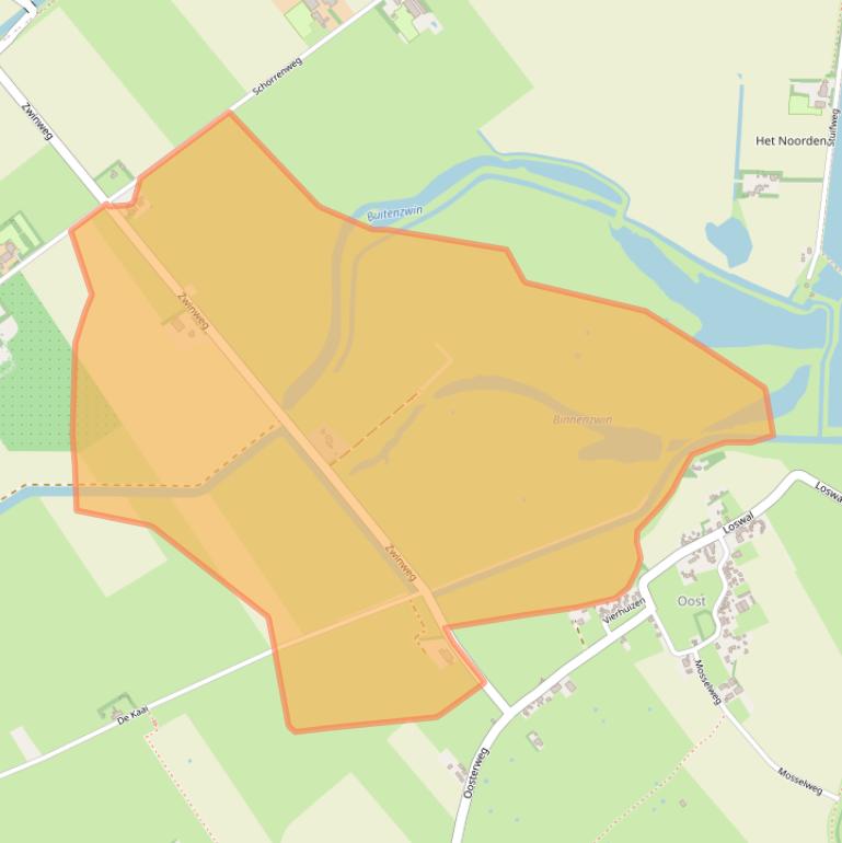 Kaart van postcodegebied 1794HJ.