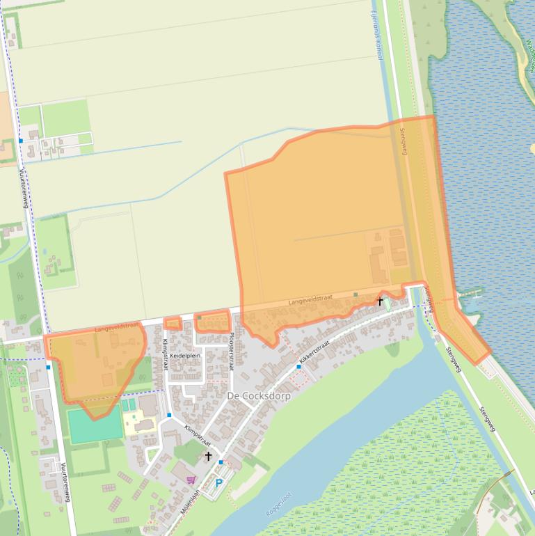 Kaart van postcodegebied 1795AG.