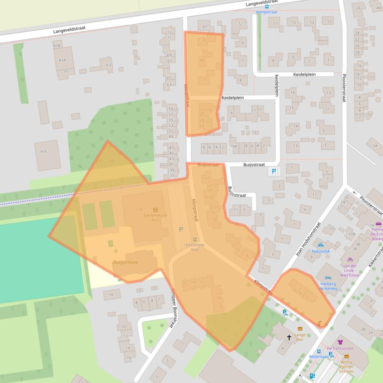 Kaart van postcodegebied 1795AL.