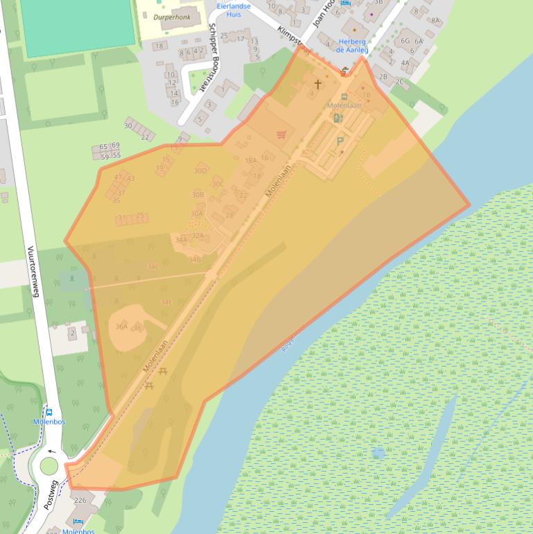 Kaart van postcodegebied 1795AM.