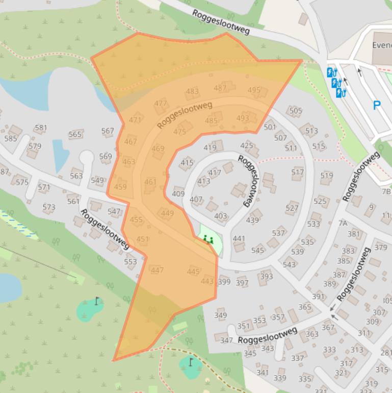 Kaart van postcodegebied 1795HB.