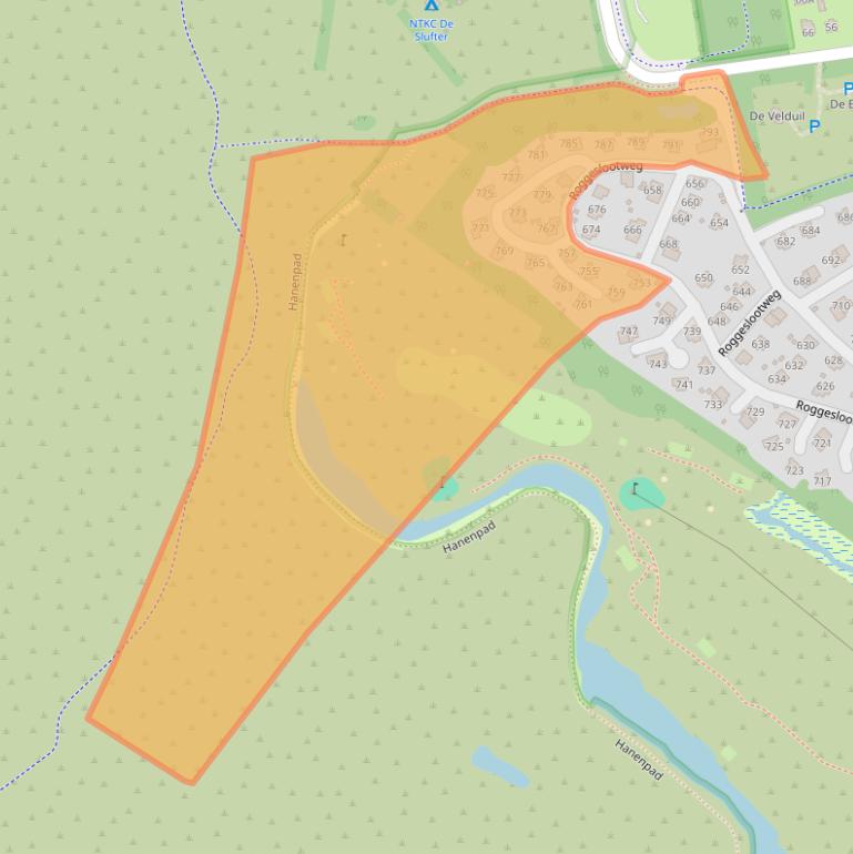 Kaart van postcodegebied 1795HK.