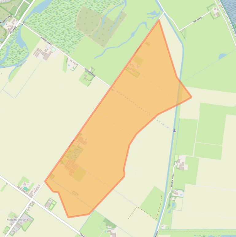 Kaart van postcodegebied 1795JG.