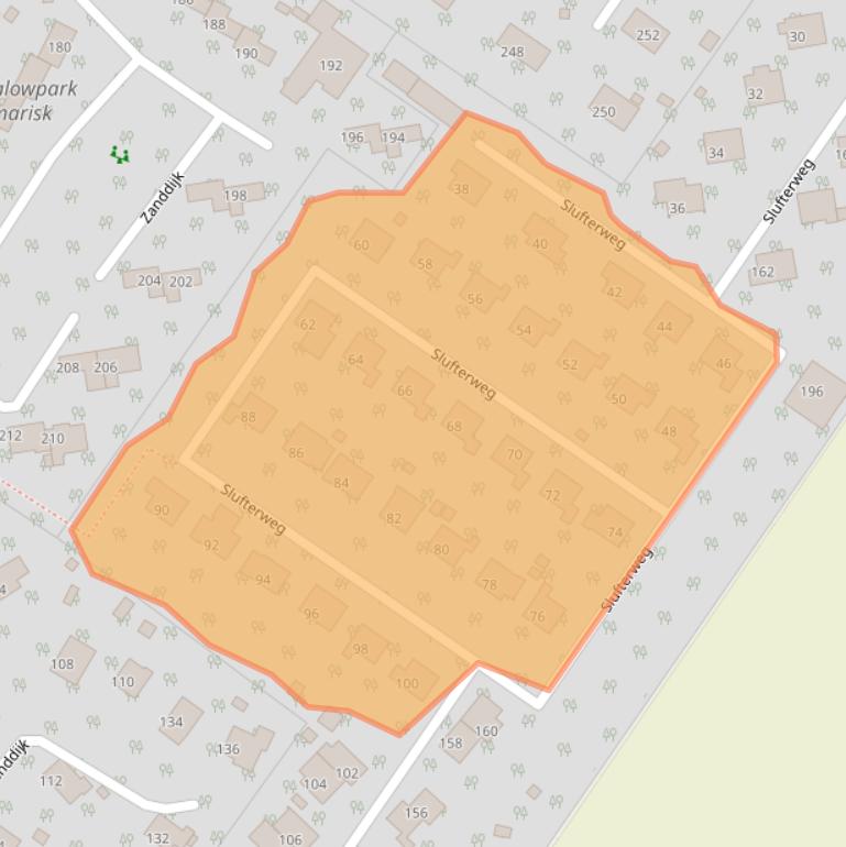 Kaart van postcodegebied 1795KR.