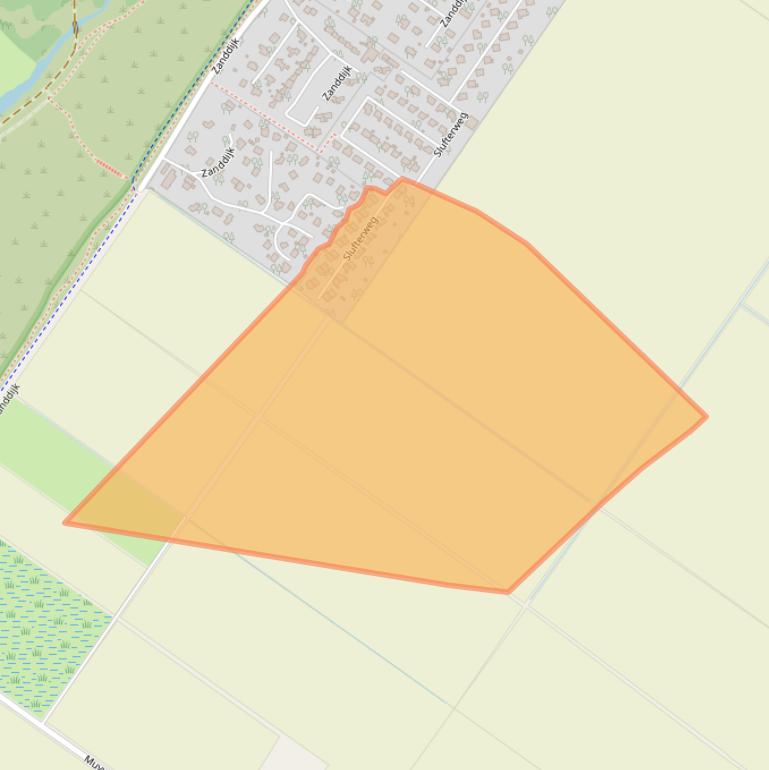 Kaart van postcodegebied 1795KS.