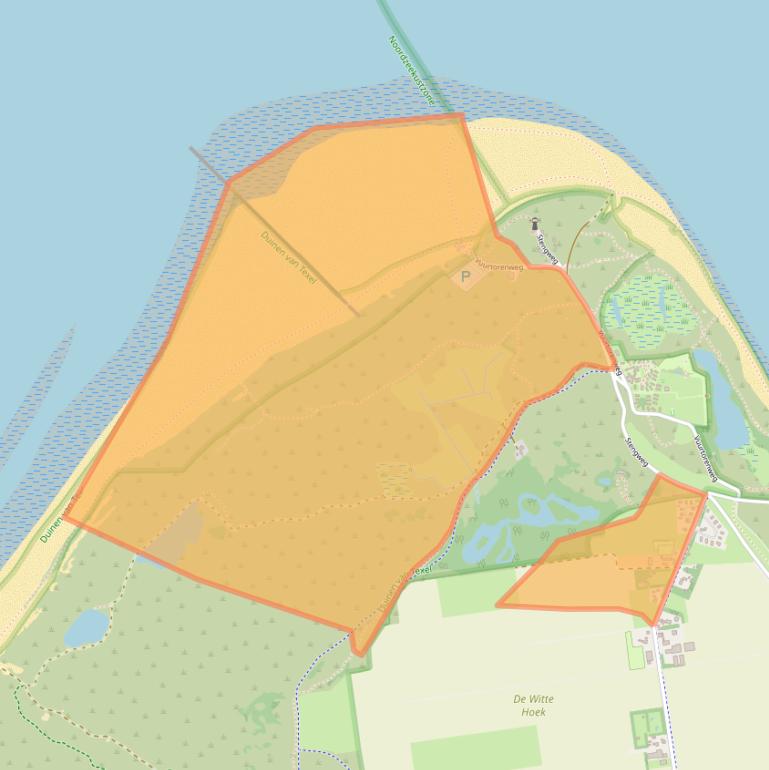 Kaart van postcodegebied 1795LL.