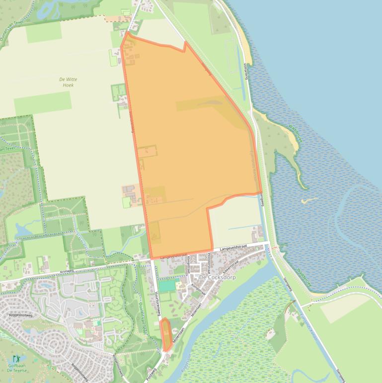 Kaart van postcodegebied 1795LM.