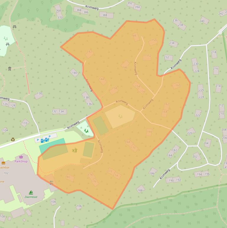 Kaart van postcodegebied 1795LT.