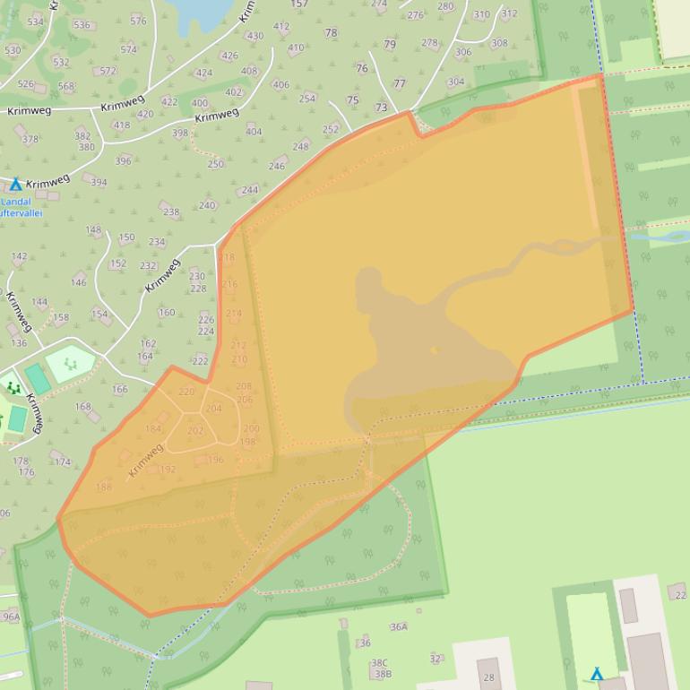 Kaart van postcodegebied 1795LV.