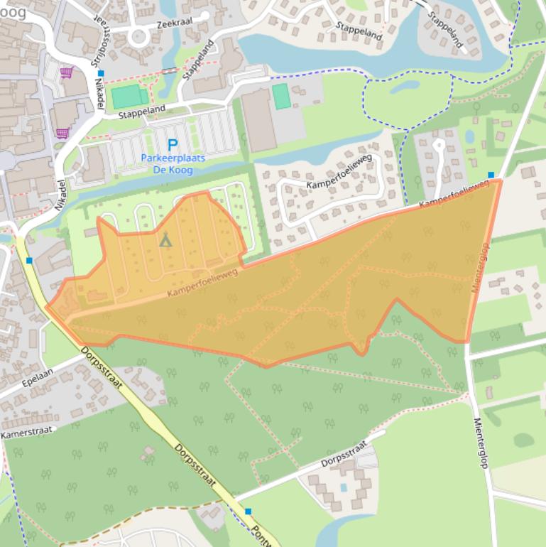Kaart van postcodegebied 1796MT.