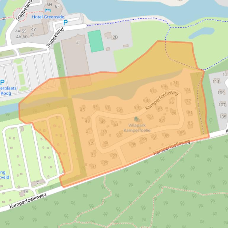 Kaart van postcodegebied 1796MX.