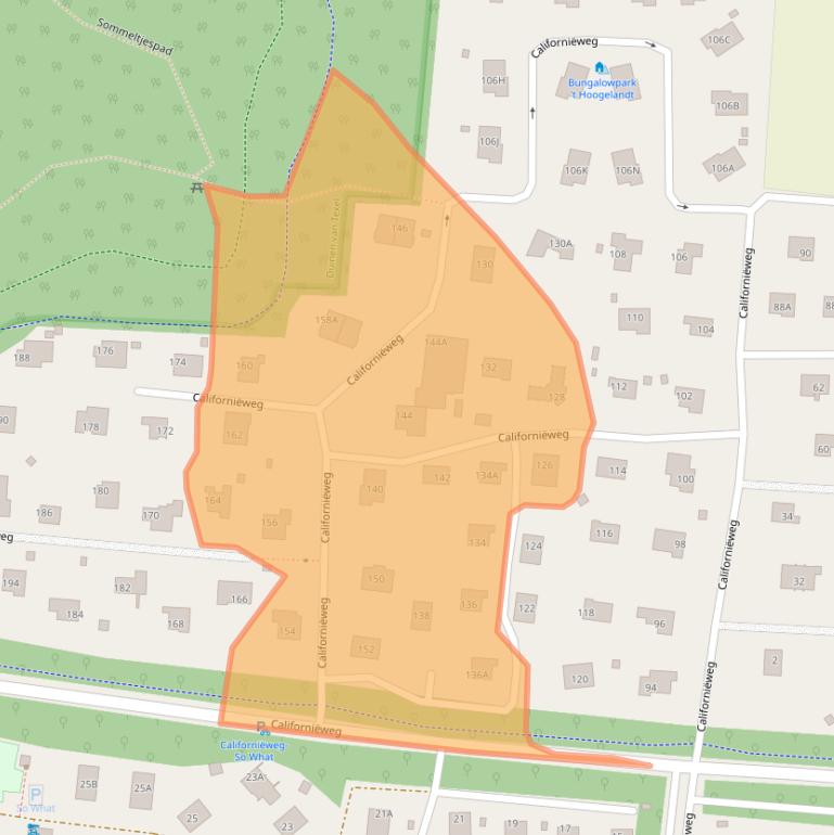 Kaart van postcodegebied 1796PP.