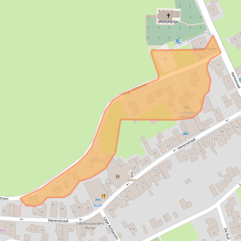 Kaart van postcodegebied 1797AZ.