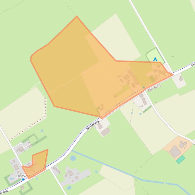 Kaart van postcodegebied 1797RG.