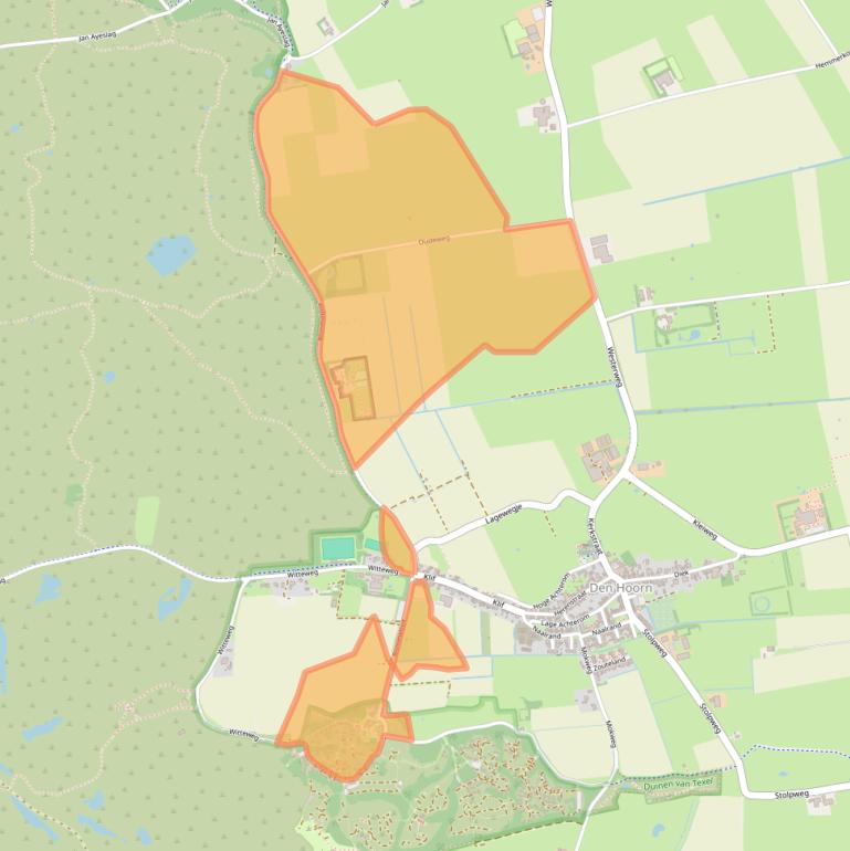 Kaart van postcodegebied 1797RN.