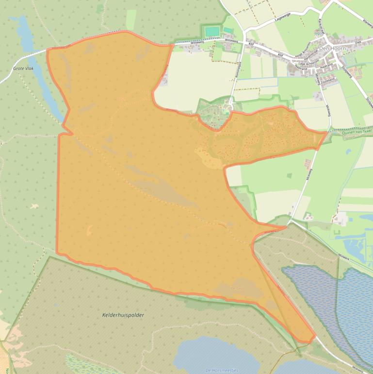 Kaart van postcodegebied 1797RS.