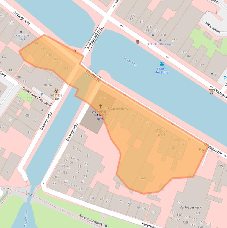 Kaart van postcodegebied 1811CD.