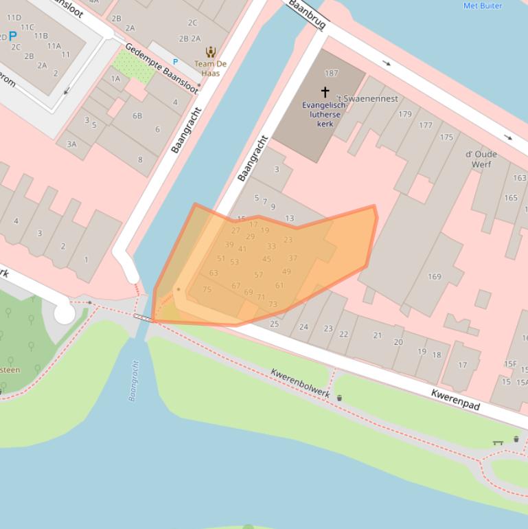 Kaart van postcodegebied 1811DR.