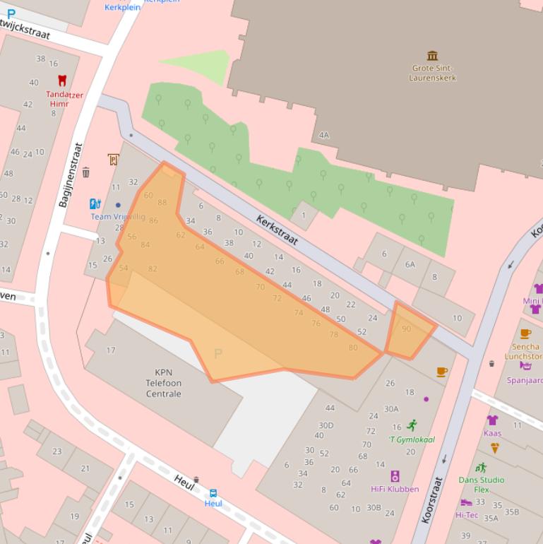 Kaart van postcodegebied 1811GS.