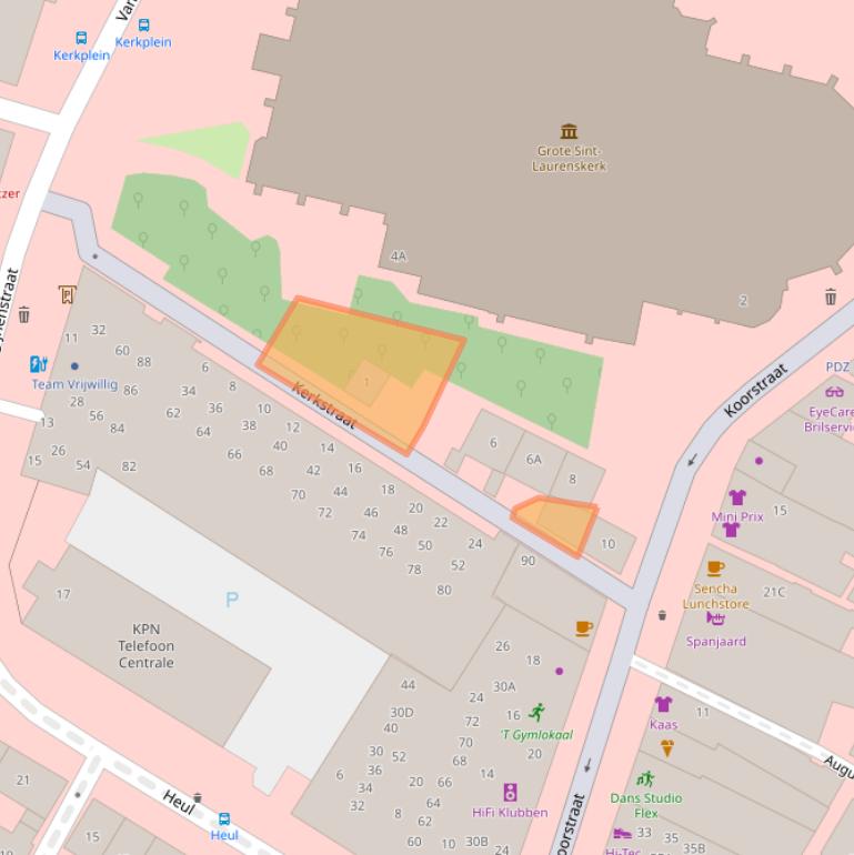 Kaart van postcodegebied 1811GT.