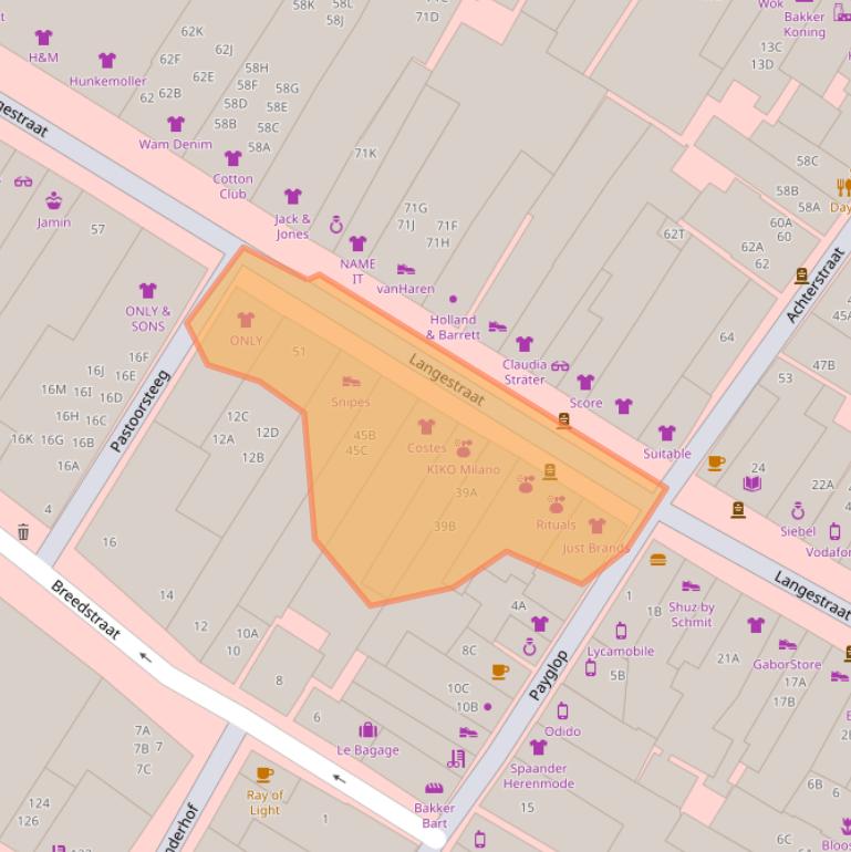 Kaart van postcodegebied 1811JB.