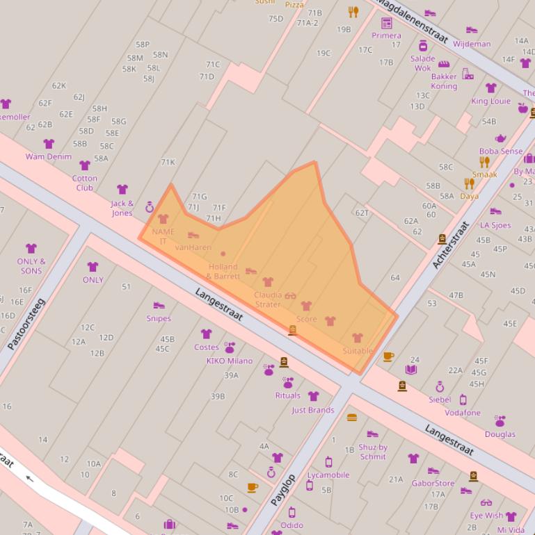 Kaart van postcodegebied 1811JH.