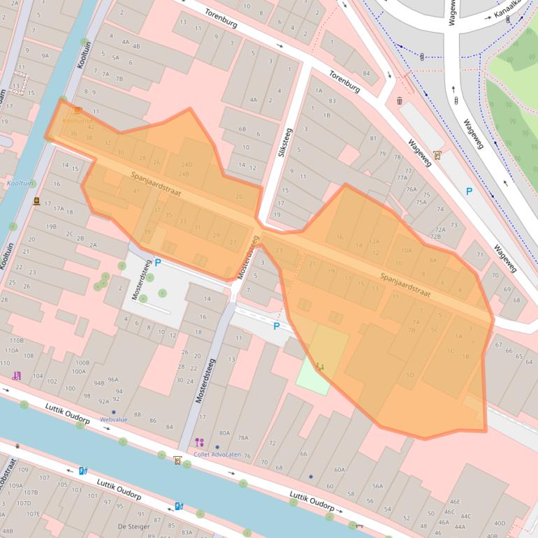 Kaart van postcodegebied 1811MN.