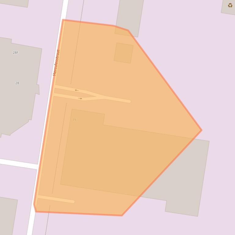 Kaart van postcodegebied 1812PE.