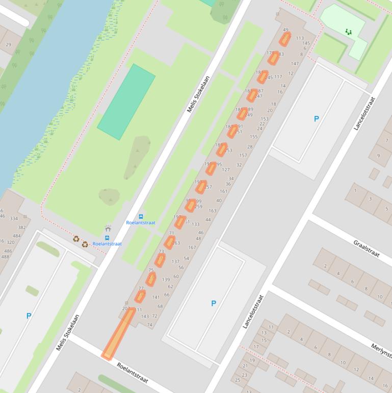 Kaart van postcodegebied 1813DH.