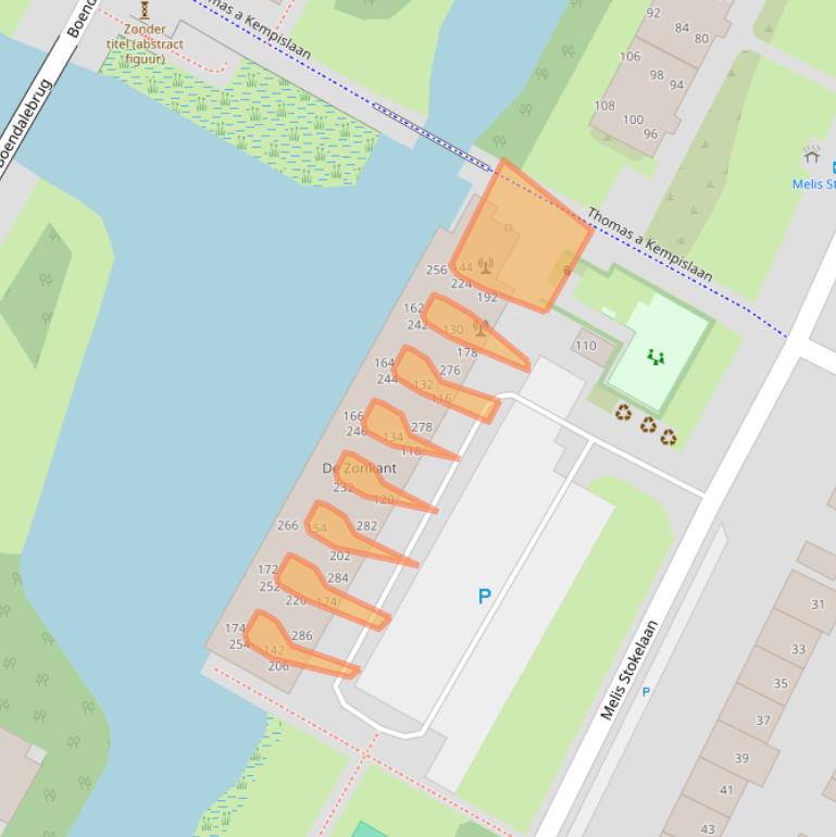 Kaart van postcodegebied 1813DN.