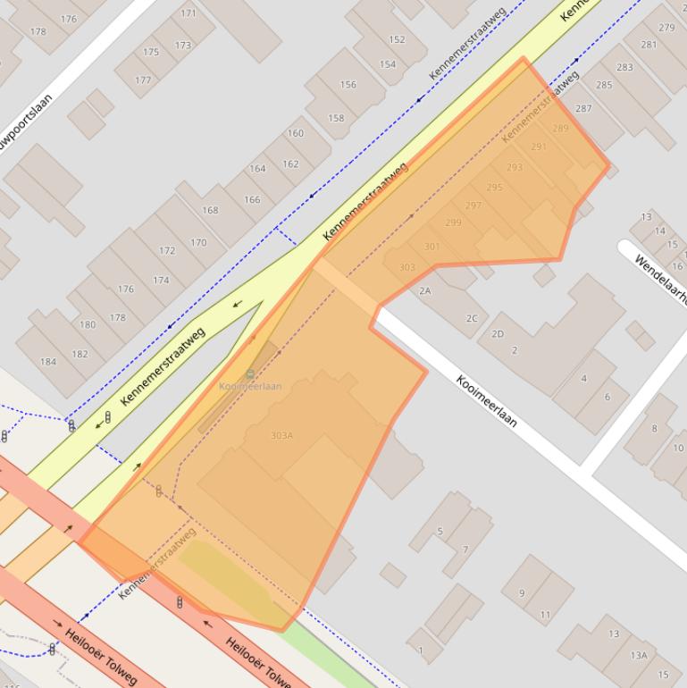 Kaart van postcodegebied 1814GM.