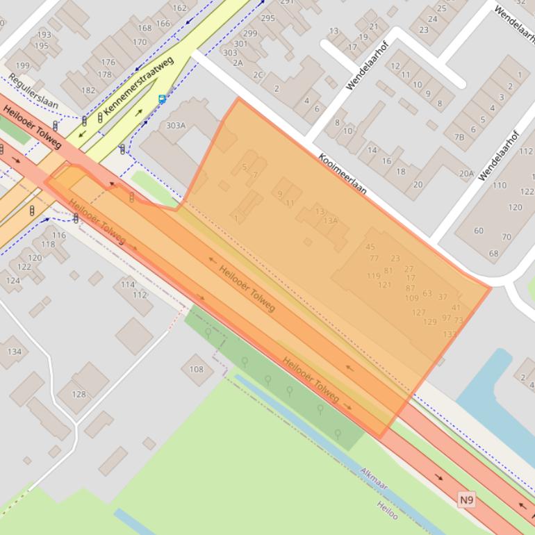 Kaart van postcodegebied 1814GN.
