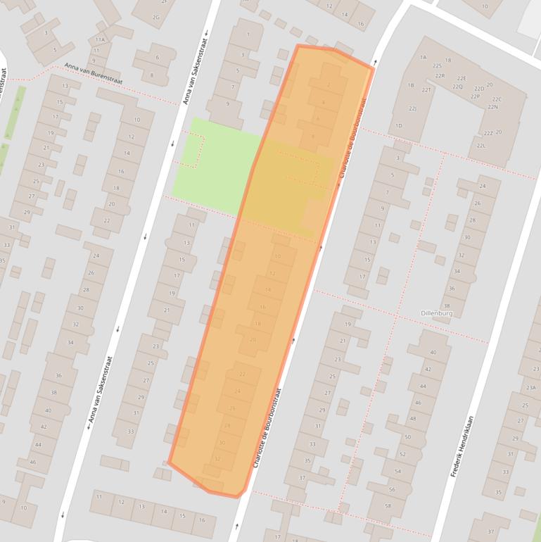 Kaart van postcodegebied 1814JK.