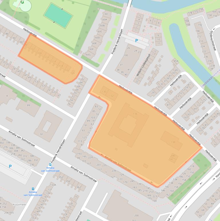 Kaart van postcodegebied 1814LS.