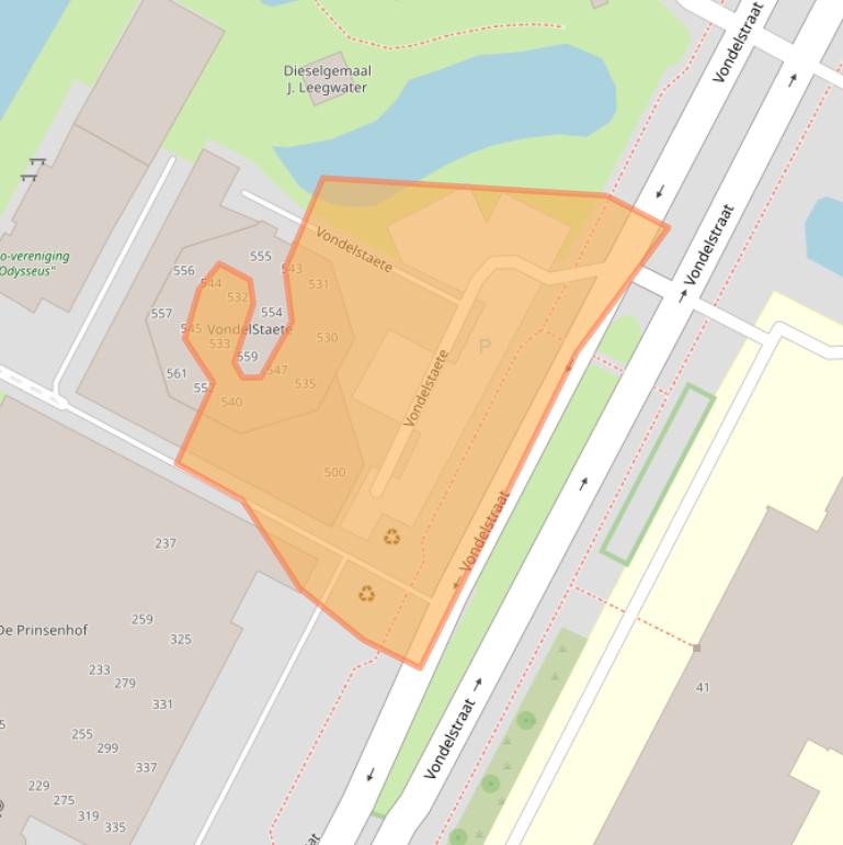 Kaart van postcodegebied 1814MH.