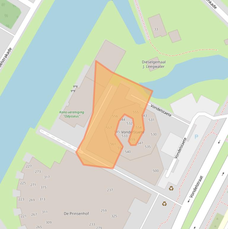 Kaart van postcodegebied 1814MJ.