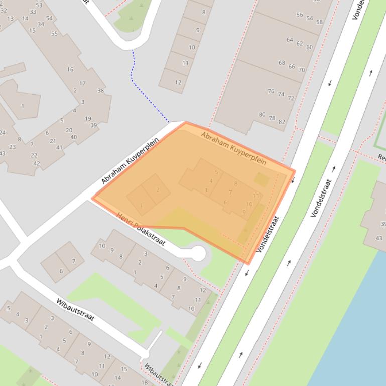 Kaart van postcodegebied 1814RM.