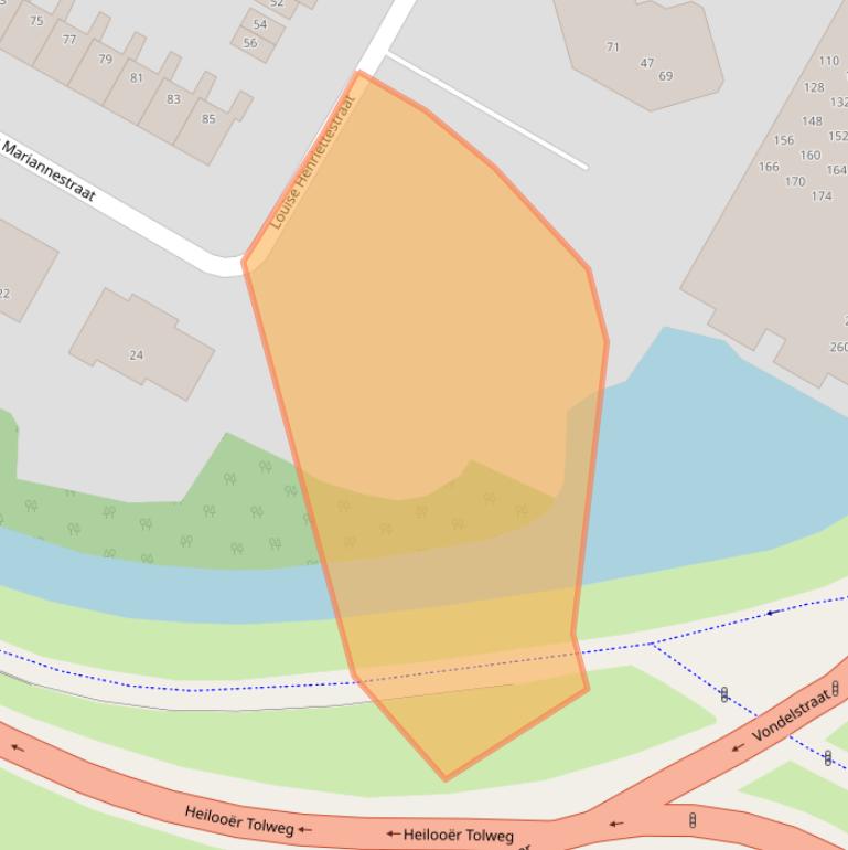 Kaart van postcodegebied 1814XC.