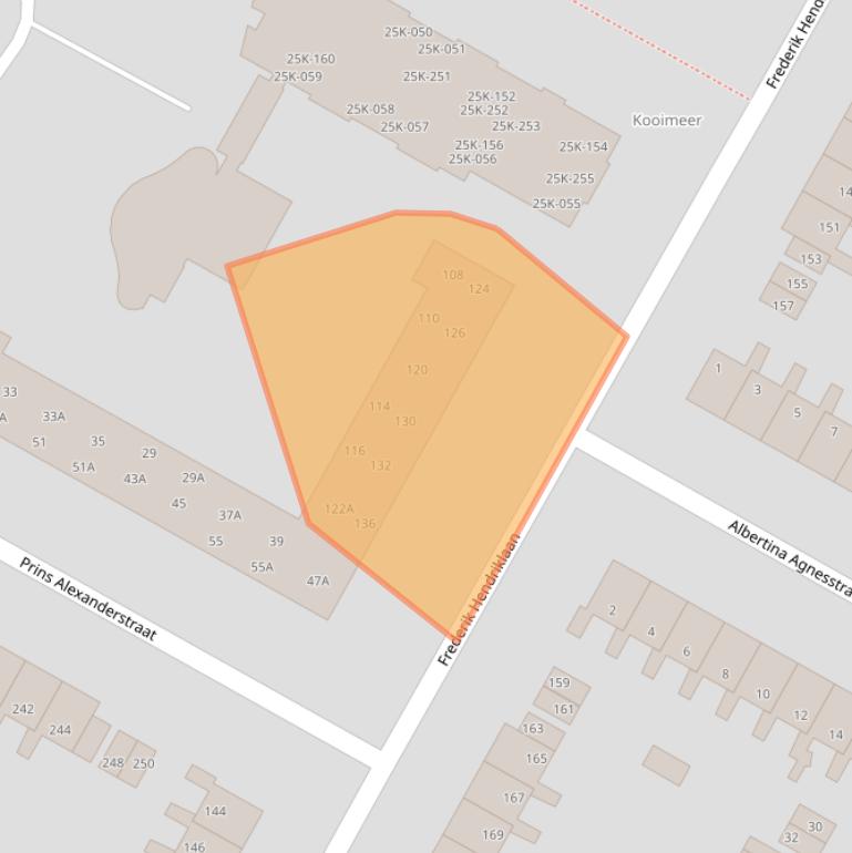 Kaart van postcodegebied 1814XT.