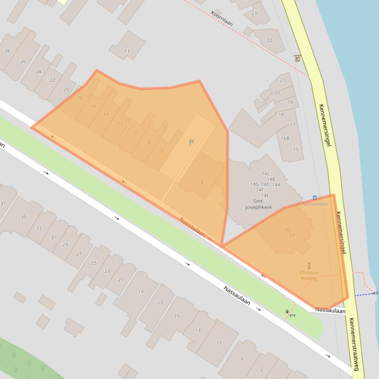 Kaart van postcodegebied 1815GK.