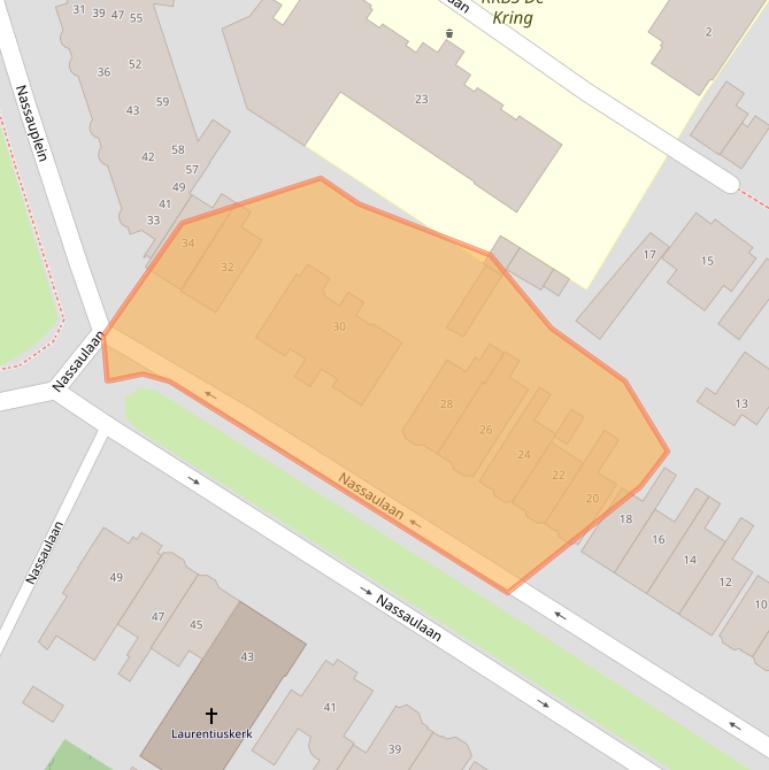 Kaart van postcodegebied 1815GL.
