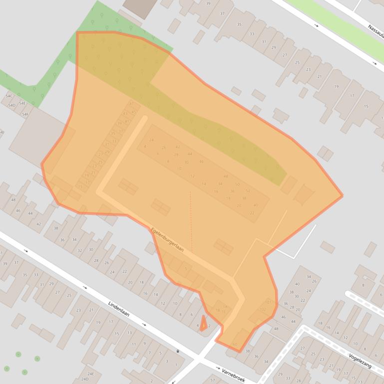 Kaart van postcodegebied 1815HP.