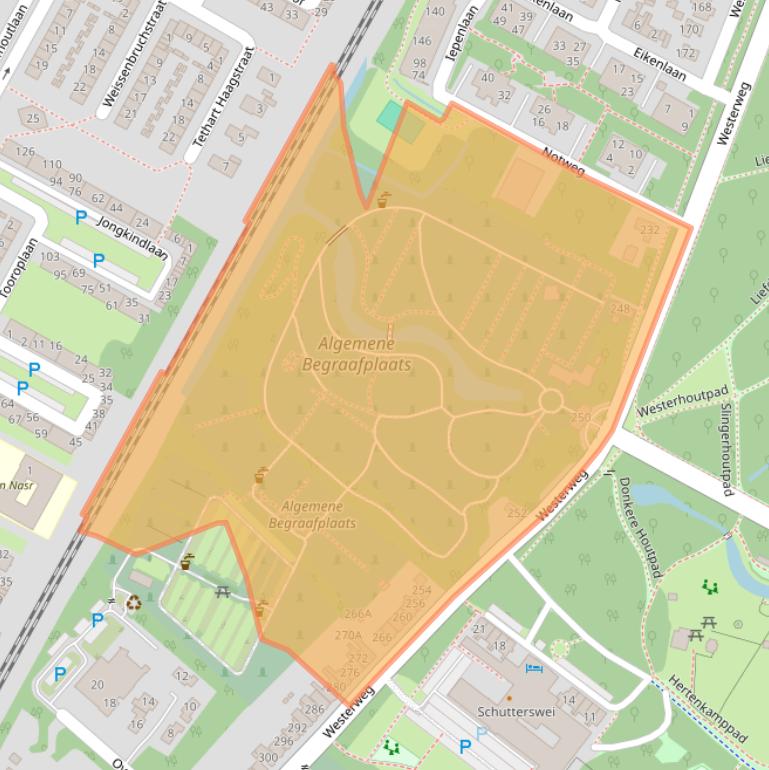 Kaart van postcodegebied 1815JK.