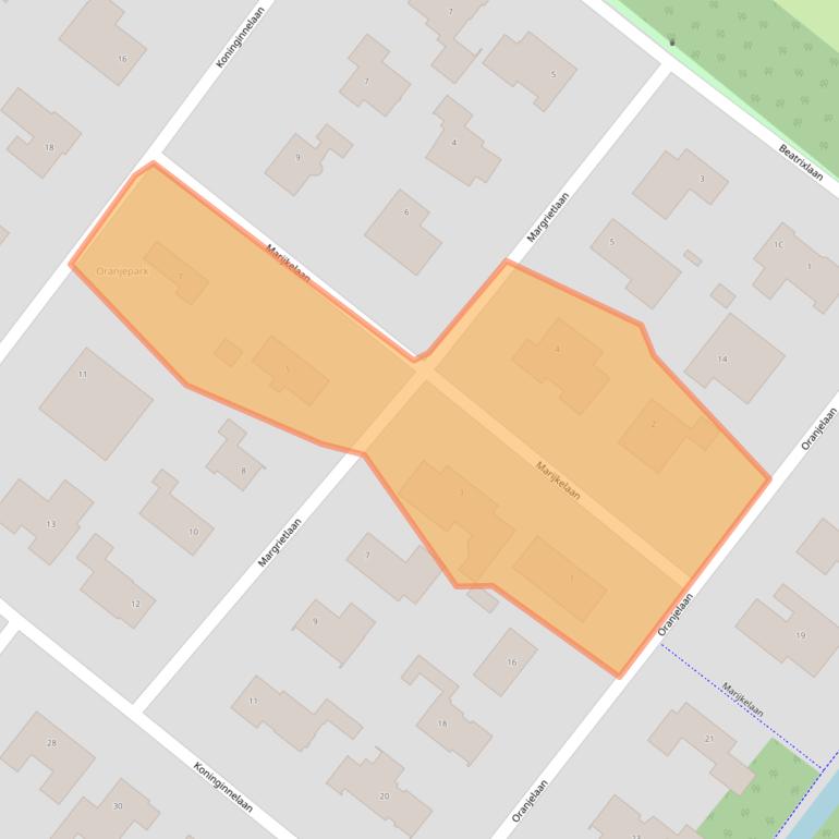 Kaart van postcodegebied 1815JX.