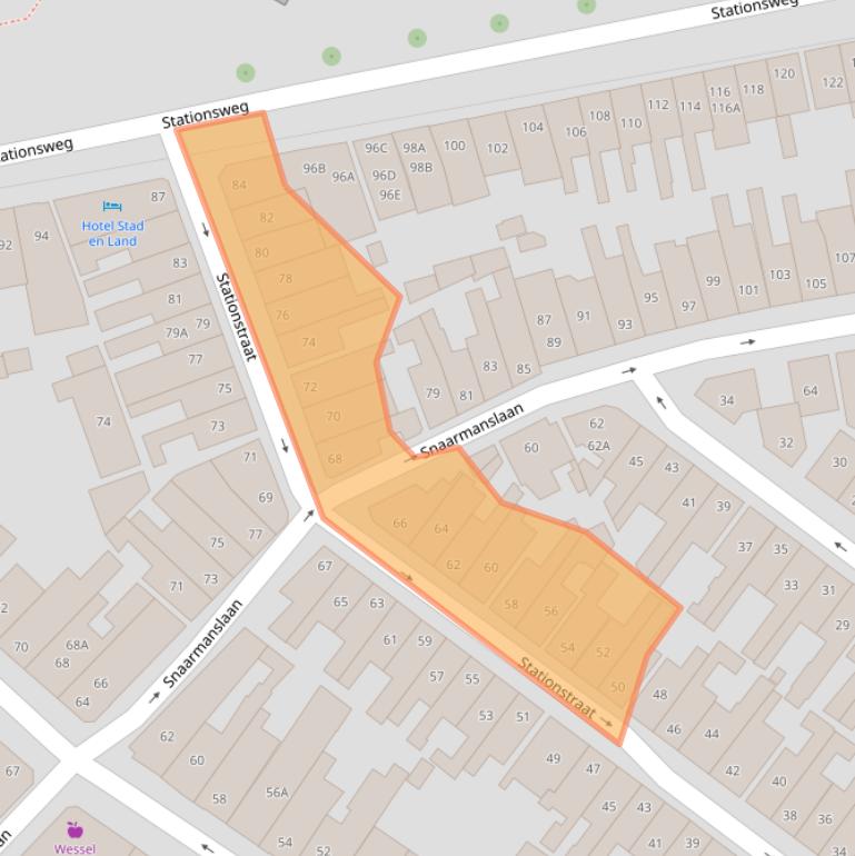 Kaart van postcodegebied 1815TD.