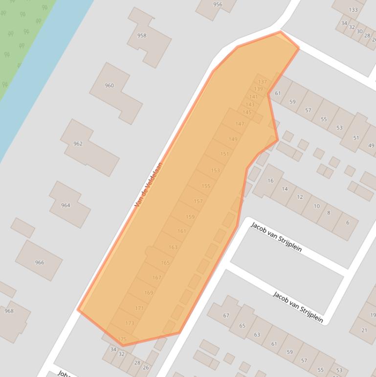 Kaart van postcodegebied 1816PC.